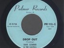Dave Scherer & The Castels  Drop Out  DARK DESPERATE POPCORN SURF 45 HEAR