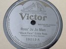 VERY RARE Black Face Eddie Ross - Ross' Ju Ju Man - Ross' Florida Cracker 78 RPM