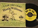 HANK WILLIAMS original I SAW THE LIGHT 2-disc EP MGM X243 Rare 8 Tracks
