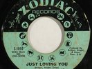 RUBY ANDREWS northern soul 45 on ZODIAC “Just Loving You” original HEAR