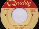 CLIFFY AND JERRY Looking for my baby ROCKABILLY  1959 Canada 45 LISTEN