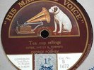 MUSIC HALL GEORGE FORMY SNR Tea cup Tellings/A bit of a do 78 rpm
