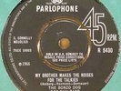 BONZO DOG DOO DAH BAND 'MY BROTHER MAKES THE NOISES' 1966 UK PARLOPHONE 45 MINT