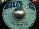 Bob Williams Little Girl What's On Your Worried Mind RARE R&B CALYPSO VITA Hear