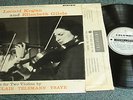 LEONID KOGAN & ELIZABETH GILELS UK SAX 2531 STEREO LP Sonatas For Two Violins