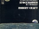Robert CRAFT, BOULEZ, STOCKHAUSEN Marteau sans maître French LP CBS 61062