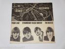 The Beatles ( Penny Lane ) Rare 1967 Danish 1st Press Map P/Cover  