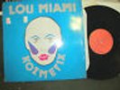 lou miami kozmetix mm019 1982 lp record rare private new wave synth punk WOW MA