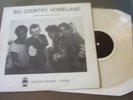 LP BIG COUNTRY - HOMELAND LIVE 1983 CLEAR WAX LTD EDITION 300