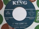 MARVA WHITNEY - UNWIND YOURSELF - IF YOU LOVE ME - 45 NEW