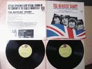 THE BEATLES STORY 2LP RARE CAPITOL GREEN LABELS VG++- G/F LENNON MCCARTNEY STARR