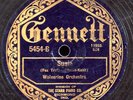 Wolverine Orch (Bix) on Gennett 5454  VG+