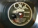 CLARENCE WILLIAMS' WASHBOARD BAND ON RACE SERIES OKEH 8752 IN E CONDITION