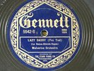 WOLVERINE ORCHESTRA 'SENSATION/LAZY DADDY' GENNETT 5542, BIX