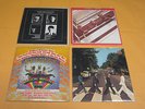 Beatles (8) LP Record  Magical Mystery Tour + 1962-1966 Red Album + Abbey Road +