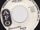 NORTHERN SOUL 45 RPM - WILLIE TEE on AFO RECORDS