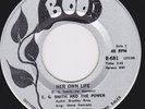 Canada Mod Psych Freakbeat 45 - E.G. SMITH & The POWER - Her Own Life