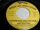 Lou Courtney 45 PLEASE STAY 60's Northern Sweet Soul Funk Psych VERVE PROMO VG+