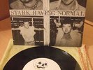 THE BLOOD Stark Raving Normal 7” Single PUNK Oi Record Vinyl