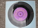 MYSTERY TRAIN ELVIS PRESLEY ORIGINAL HMV PURPLE LABEL GOLD PRINT 45 RECORD.