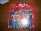 disque vinyle 45T MAX et compagnie an 89  trés rare