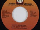 Modern Soul 45 PRINCE PHILLIP MITCHELL In Her Own Way ICHIBAN HEAR NM