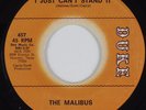 Northern Soul 45 MALIBUS I Just Can't Stand It DUKE HEAR VG++
