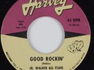 Northern Soul 45 JR. WALKER ALL STARS Good Rockin HARVEY HEAR