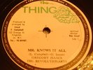 Gregory Isaacs Mr knows It All / Version On the Thing Records Reggae/ Listen