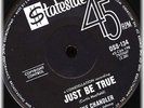 GENE CHANDLER JUST BE TRUE CURTIS MAYFIELD RARE OZ 60'S SOUL ORIG 45 PRESSING