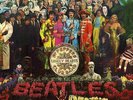 PCS 7027**BEATLES SGT PEPPER STEREO**DEMO STICKER**MINT