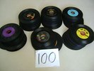 DEL SHANNON, LITTLE RICHARD, SURFARIS, TOMMY SANDS & MORE-100 PLUS OLDIES 45'S