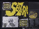 CHRIS KNOX Seizure RARE New Zealand PUNK LP NZ Flying Nun FN 125 +insert EX