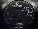 The Beatles - If I Fell / Tell Me Why  - UK Parlophone Export - Low Stamps