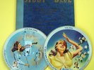 Old VOGUE Phonograph PICTURE RECORD ALBUM R727 R725 STUDY IN BLUE w/ BOX Set NR