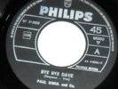 Paul Simul and Co Belgium 60s Garage Freakbeat 45 Bye Bye Dave Crazyfornia