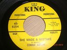 Rare Northern Soul 45 Connie Austin on King 6154 She Made A Mistake VG++ L K
