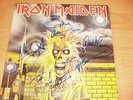 IRON MAIDEN - IRON MAIDEN - LP SLEEVE (SIGNED)