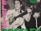 ELVIS PRESLEY, ELVIS PRESLEY RCA EPA-747 WITH SILVER LINES AND ADD ON BACK