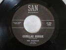 Mel Douglas and The Nu Notes Cadillac Boogie 45 rpm Record Rockabilly