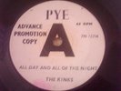 THE KINKS All Day And All Of The Night 1964 UK PYE**DEMO**MOD /FREAKBEAT MONSTER