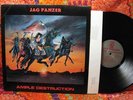 JAG PANZER Ample Destruction RARE METAL 1984 Iron Works IW 1001 Vinyl LP Nice