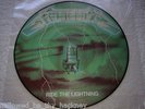 METALLICA RIDE THE LIGHTNING PROMO GREEN PIC PICTURE DISC BERNETT MEGADETH