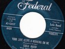RARE POPCORN BLUES R&B LULU REED ...LISTEN