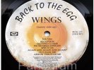 Wings - Back To The Egg UK 1979 NM *FACTORY SAMPLE* LP McCartney Beatles