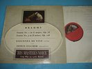 +HMV ALP 1281 R/G /GIOCONDA DE VITO: BRAHMS VIOLIN SONATAS NOS.1 & 3 /FISCHER