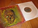 REPULSION 'HORRIFIED' CLEAR VINYL AUTOGRAPHED LP RELAPSE FOR CHARITY
