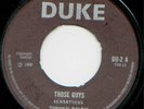 DUKE | THE SENSATIONS - THOSE GUYS | 1968