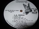 THE DOORS - L.A. WOMAN - RARE WHITE LABEL PROMO - NICE VINYL