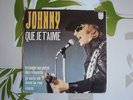 JOHNNY HALLYDAY - FRENCH EP 45T PHILIPS 437.480 POCHETTE GRANULEE / LABEL BLEU